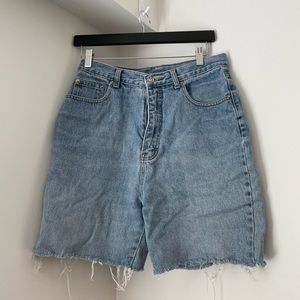 Vintage high rise bermudas